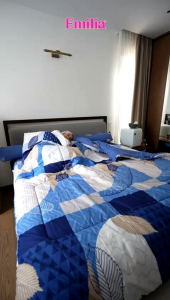 (BISA COD)SPREI BONITA EMILIA RUMBAI UK 180×200 CM