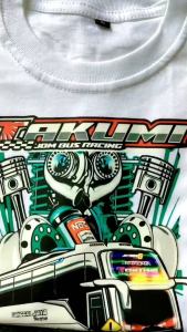 Baju Anak laki laki karakter Bus Basuri telolet viral Takumi x kids panda