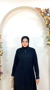 GAMIS ABAYA JUMNO ZAKIYA ABAYA MOTIF ABAYA TERBARU BY SINESA
