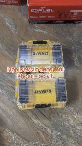 Hộp Dewalt đựng ốc vít mũi khoan mũi vít đuôi lục giác
