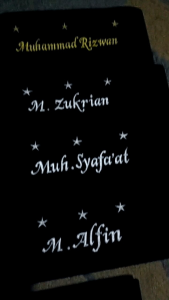 Peci Songko FREE bordil nama suka2/ tulis nama di chet