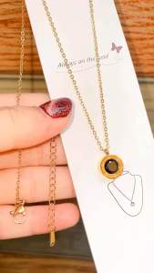 KALUNG TITANIUM EMAS 2 WARNA FASHION KOREAN STYLE ORIGINAL✅ ANTI LUNTUR