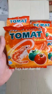 Terasi Udang Asli Cap Tomat / Terasi Belacan ( Shrimp Paste ) 1 Pack isi 20 Pcs / Sachet