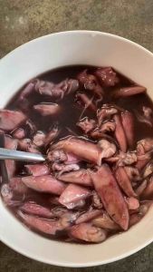 Mắm mực xứ nẫu mắm mực mành muối trên ghe bao ngon loại 1 hủ 500gr