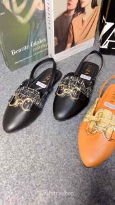 Sepatu Sandal Wanita Selop Zara Trendy Super Lucu Sepatu Sandal Kekinian Kode SM13