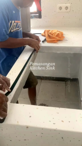 KITCHEN SINK MODERN HITAM 7545 STAINLESS SUS 304/BAK CUCI PIRING BLACK