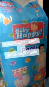 Baby Happy Pants Popok Bayi Celana | Popok Bayi Sekali Pakai  S M L Xl