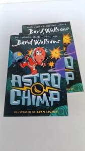 Astro Chimp หนังสือ comic book ภาษาอังกฤษ โดยนักเขียน David Williams