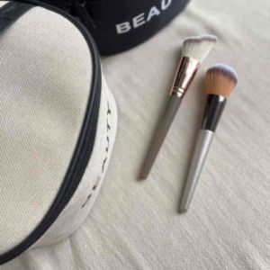 Túi đựng mỹ phẩm đồ trang điểm chất vải Canvas cực đẹp - túi form mềm cỡ nhỏ