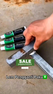 Lem Pengganti Paku Tembok Lem Serbaguna Super Kuat Lem Besi 60gr