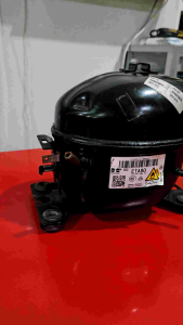 KOMPRESOR 1/6PK UNTUK BOX FRESER POLYTRON 200L PCF 218 REFRIGERANT R600A TYPE ETA80