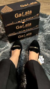 Sepatu Slop Wanita Blackpanda & Flatshoes Mules Model Zeffa