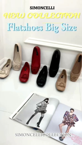 Simoncelli Sepatu Wanita Flatshoes Big Size Import  8461-3