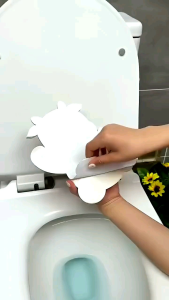 Stiker Tempel Dinding Karakter Pewangi Ruangan Penghilang Bau Toilet