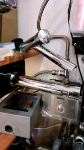 Westrend Sa0243 wall mounted self closing tap brass chrome