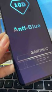 ANTI BLUELIGHT TEMPERED GLASS 10D FULL COVER OPPO A17