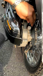 Nouvo-Mio ตัวเก่า / nouvo ลายเปีกเกลี้ยง - ลายบูทจี้ลาย สแตนเลสแท้ ราคาคู่ละ