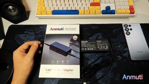 Anmuti 45W 65W Laptop charger Adapter Type C 2.3M USB C 20V 3.25A 2.25A Fast Charging Universal Compatible with Lenovo Dell HP Acer ASUS Laptop/Phone Power Supply ADLX65YCC3A ADLX65YDC2A