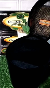 SONGKOK PECI/KOPIAH POLOS HITAM TINGGI 9/10CM MEREK PONDOK INDAH