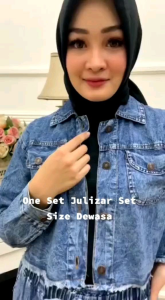 julizar set jaket dan celana PREMIUM TERLARIS sepanjang masa