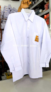 Baju Sekolah SMP MTS Bahan Twist Licin Lengan Panjang Jumbo Big Size Martin