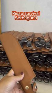 Pisau dapur serbaguna untuk sayur daging untuk luar ruangan seperti kayu kelapa ranting oke