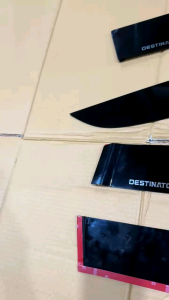 Talang Air Mitsubishi Destinator 2025 2026 2027 2028 Side Visor Flat Hitam .