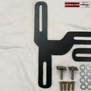 Breket Besi Towing Depan ARB Pajero Sport 2016 - 2023: Dudukan Tanduk Depan