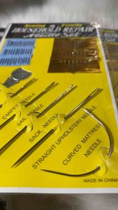 Sewing Family | Household Repair Needle Set 24 | Hand Sewing | Multipurpose Hand Needles Curve