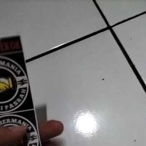 Santri Pekok || Stiker Santri Pasrah isi 5 Biji Bahan Cromo