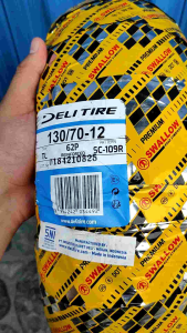 Ban Luar Motor Tubeless Ukuran 130/70-12 Swallow SC-109R Ring 12 Tubless | High Quality