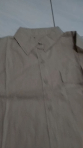 Kemeja Blouse Wanita Lengan Tali Serut Panjang - Atasan Baju Cream Nya