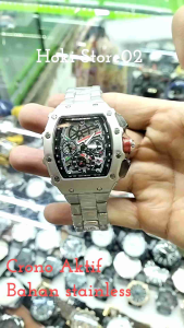 Spesial Jam Tangan Pria Elegan Fashion Pria Crono Aktif Terbaru Jam Tangan Cowok Stainless Steel