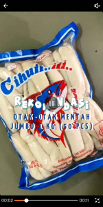 Otak Otak 1Kg isi 50 pcs/Bungkus | otak otak ikan 1Kg Termurah