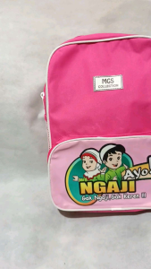 Tas Ransel Anak PAUD & TK: Tas Ransel Ayo Ngaji