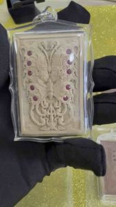 Kruba Krissana ~ Special Butterfly Jumbo Size Star Ruby personally crafted by the Venerable King of Butterflies using a genuine gemstone mold.