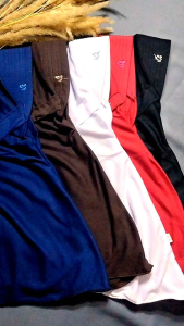 Kerudung Sekolah Bahan Kaos PE Hijab TK SD SMP SMA Jilbab Vilora Rabanni KW