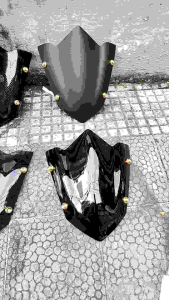 VISOR SATRIA FU 150 BARONG TAHUN 2010 2011 2012 3013