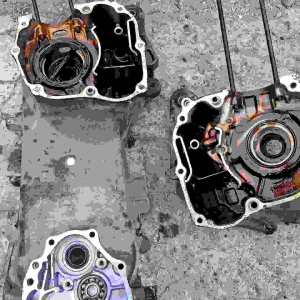 Calter Block Blok Kalter Crankcase Kanan Kiri K44 BeAT Fi Esp Scoopy Esp BeAT Pop Street Eco Kalter Krengkes Kiri Kanan Scoopy Esp BeAT Pop BeAT fi ESP Kode K44 Stater Kasar Original Engine Motorcycle