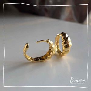 Bmore Croissant Ridge Hoop (Sliver 925) - Silver - Croissant Ridge - Hoop - Sliver - 925