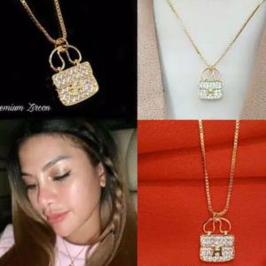 Kalung Xuping Model Nikita Mirzani Warna Gold KL060