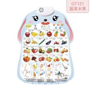 Baby Audio Wall Chart Infants and Children Voice Pinyin Alphabet Wall Stickers Learning Toys  宝宝有声挂表墙贴( FAST DELIVERY )