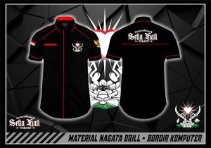 KEMEJA PSHT BORDIR/KEMEJA SH TERATE/KEMEJA NAGATA BORDIR