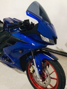 windshield all new yamaha r15 v3 2019 2020 visor r15 flyscreen frontshield r15 gp front shield thai