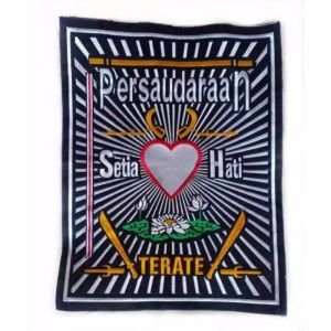 Bed Punggung PSHT Bordir Motif Lambang Original Product By Galleryatributpshtgrosir