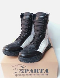 SEPATU PDL DINES PM KULIT JARING TAWON PROVOS TNI MERK SPARTA