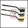PROMO Sikat Kawat Mini Set [ 3 Pcs ] Nylon - Baja - Kuningan Model Sikat Besi Wire Brush. 