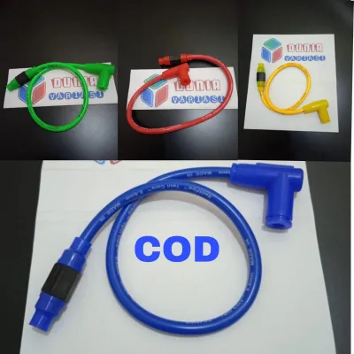 KABEL BUSI VARIASI 80 CM UNIVERSDAL MOTOR METIC DAN MOTOR BEBEK