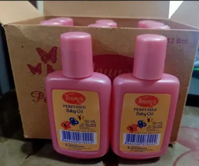 Youngs Perfumed Baby oil 50 ml(6pcs)