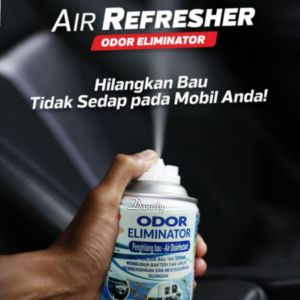 Odor eliminator penghilang bau apek pada mobil desinfectan pembunuh kuman volume 250 mili